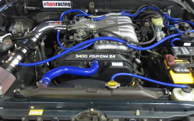HPS Performance HPS Silicone Radiator Coolant Hose Kit Toyota 1996-2002 4Runner V6 3.4L, 57-1839