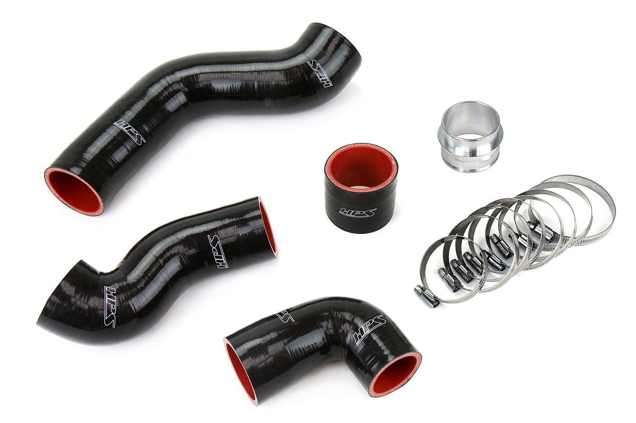 HPS Performance HPS Silicone Intercooler Boost Hose Kit Volkswagen 99-06 Golf GTI MK4 1.8T Turbo AWP, 57-1845