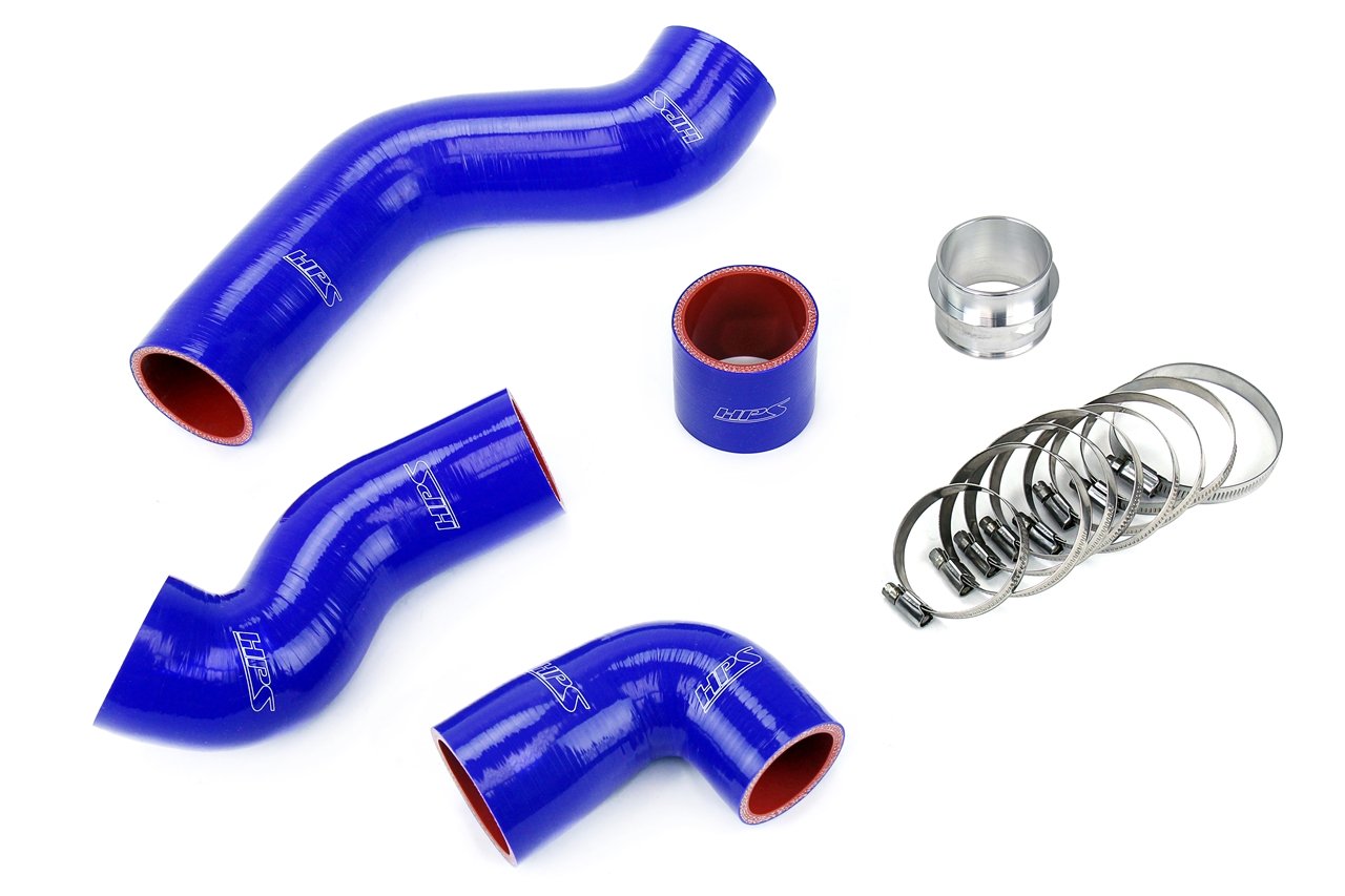 HPS Performance HPS Silicone Intercooler Boost Hose Kit Volkswagen 99-06 Golf GTI MK4 1.8T Turbo AWP, 57-1845