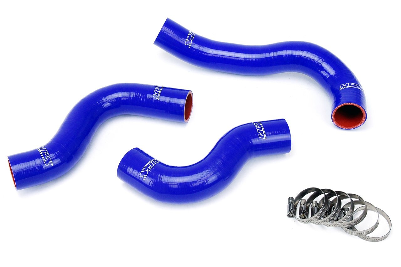 HPS Performance HPS Silicone Radiator Coolant Hose Kit Nissan 84-89 300ZX 3.0L V6 NA Turbo, 57-1847