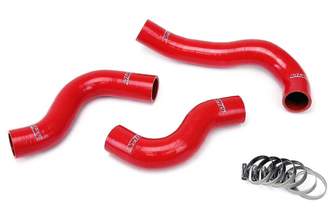 HPS Performance HPS Silicone Radiator Coolant Hose Kit Nissan 84-89 300ZX 3.0L V6 NA Turbo, 57-1847