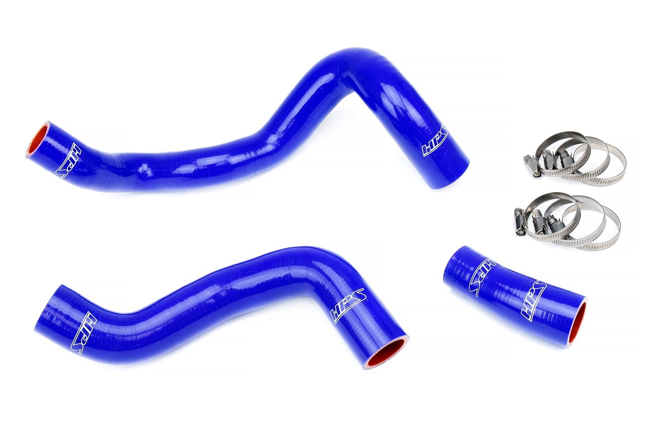 HPS Performance HPS Silicone Radiator Coolant Hose Kit Ford 2016-2018 Focus RS 2.3L Turbo, 57-1886