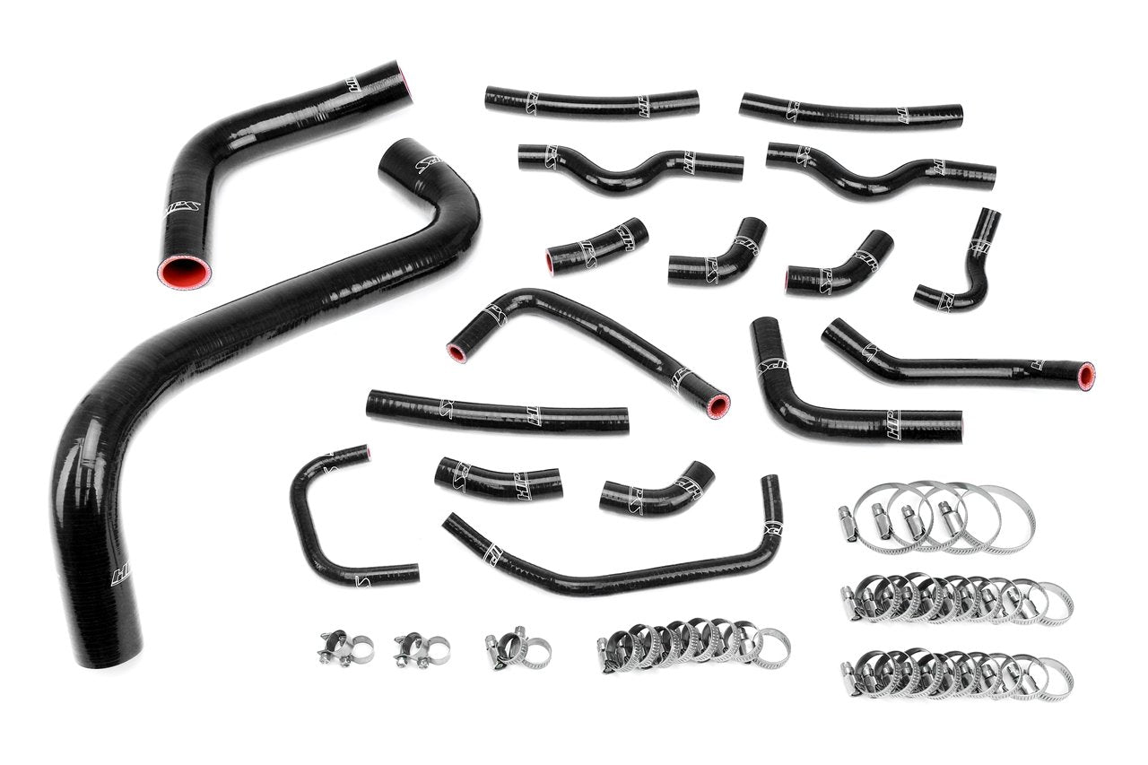 HPS Performance HPS Silicone Radiator + Heater Coolant Hose Kit, Lexus 03-07 LX470 4.7L V8 J100, 57-1912