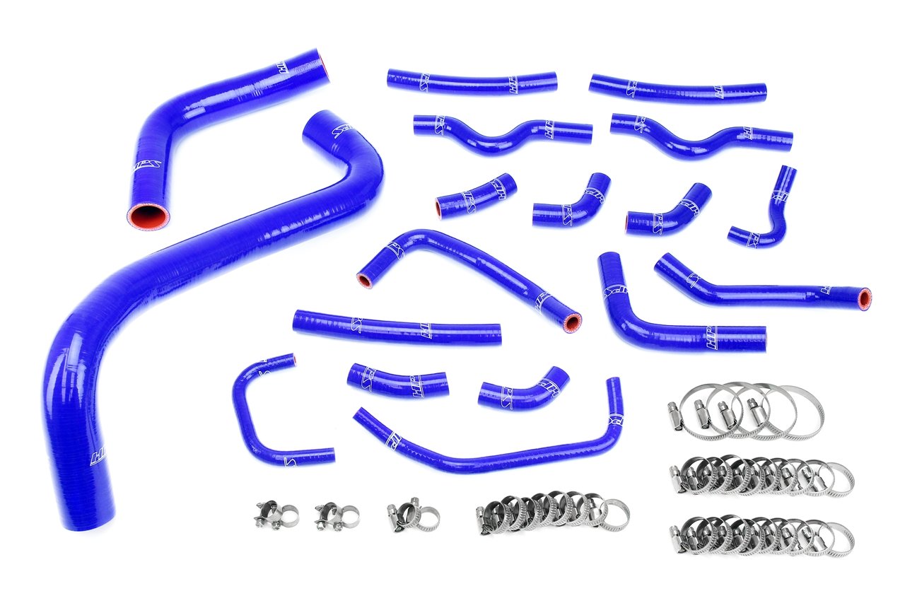 HPS Performance HPS Silicone Radiator + Heater Coolant Hose Kit, Lexus 03-07 LX470 4.7L V8 J100, 57-1912