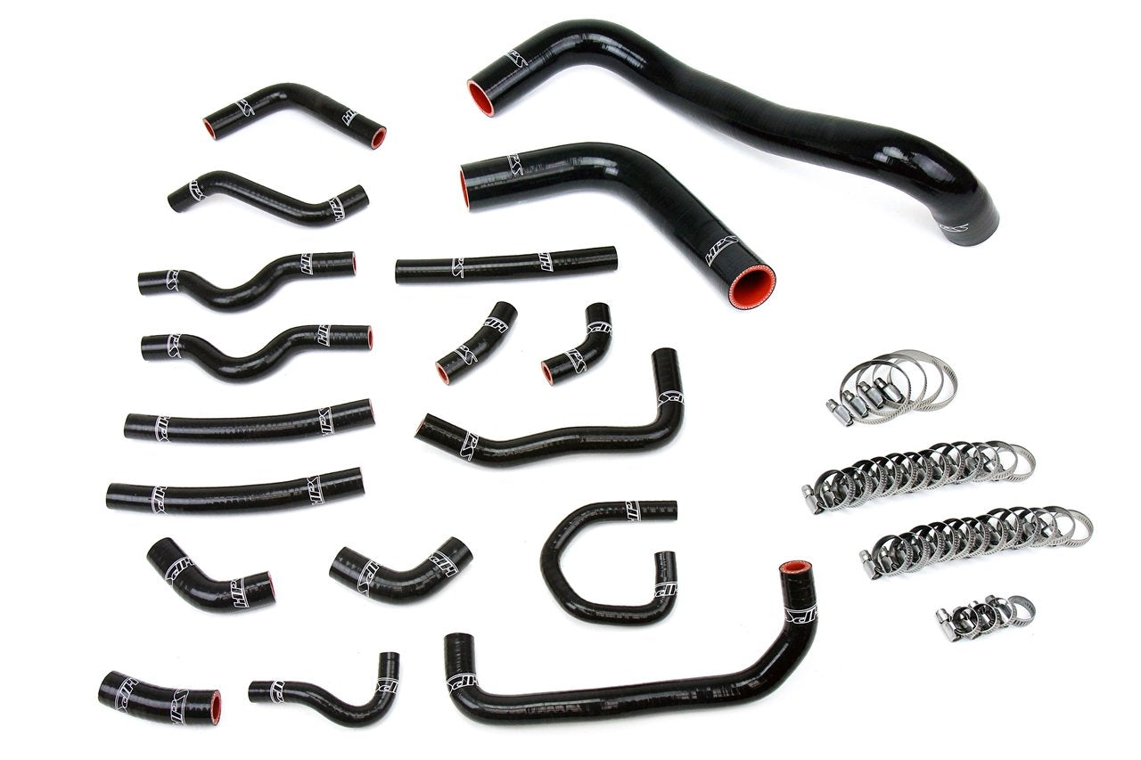 HPS Performance HPS Reinforced Silicone Radiator + Heater Coolant Hose Kit, Lexus 98-02 LX470 4.7L V8 J100, 57-1914