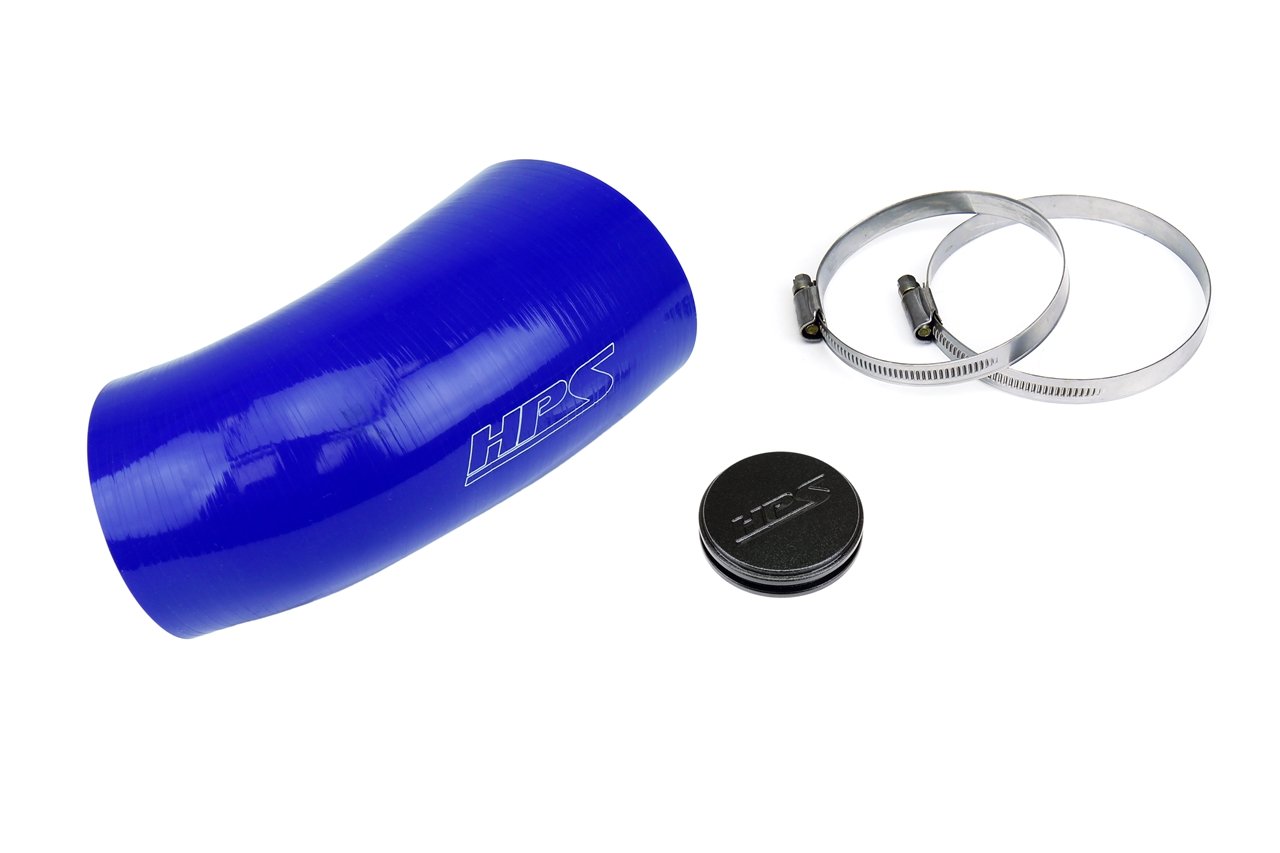 HPS Performance HPS Silicone Post MAF Air Intake Hose Kit 1999-2004 Porsche 911 Carrera C2 C4 3.4L/3.6L F6, 57-2077