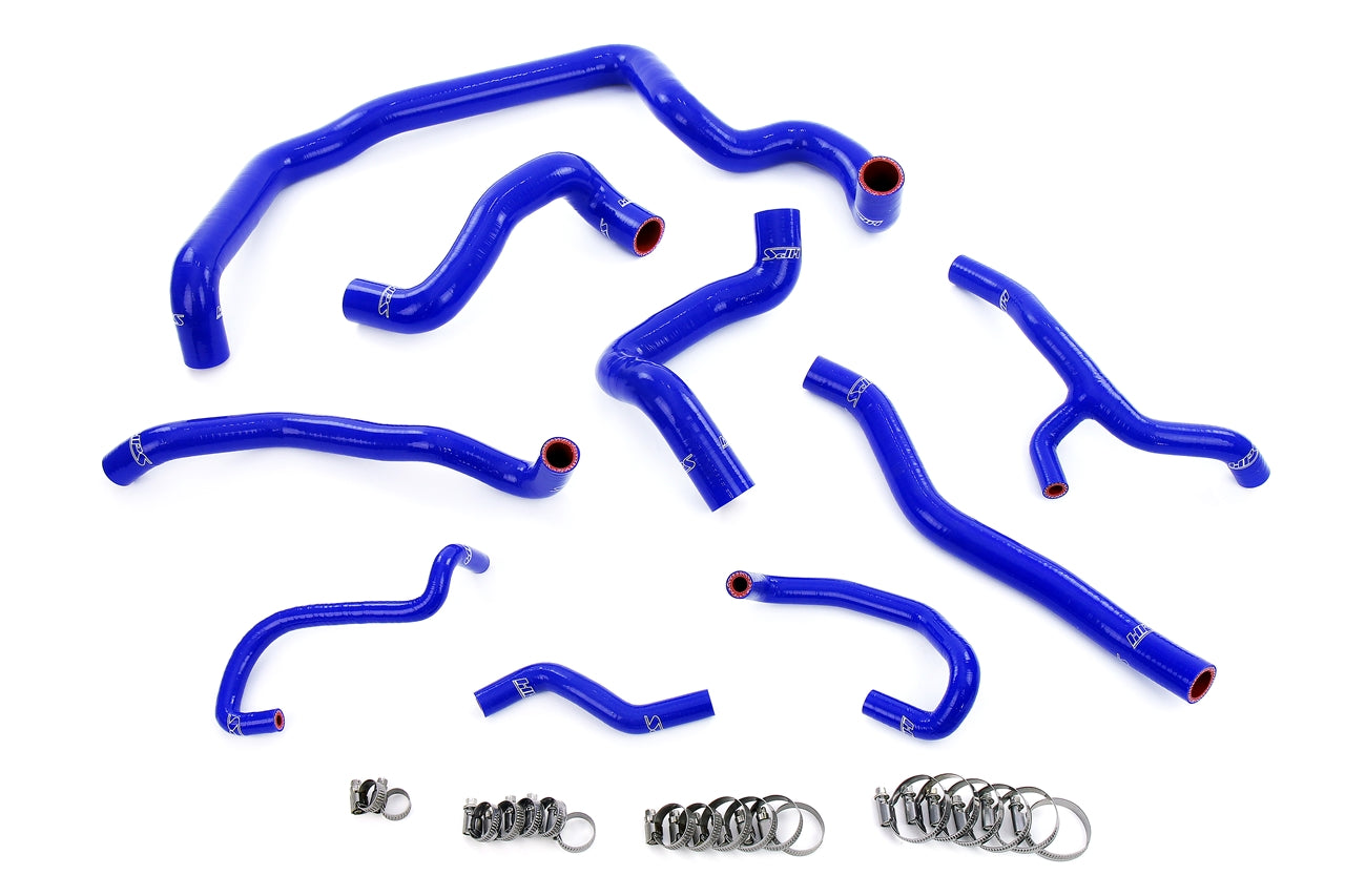 HPS Performance HPS Silicone Radiator, Heater, Water Pump, and Expansion Tank Coolant Hose Kit Mini 07-15 Cooper 1.6L Turbo Manual Trans.