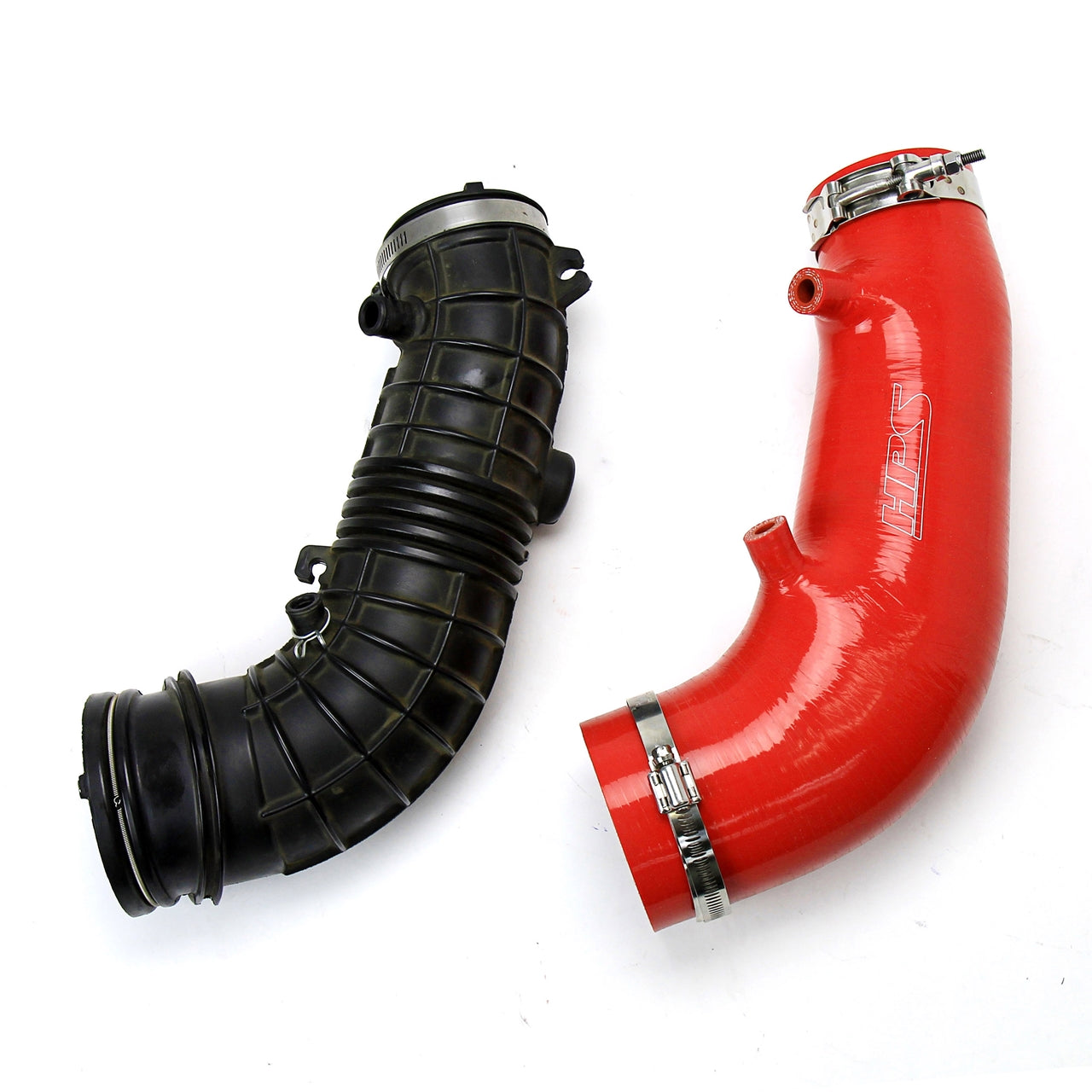 HPS Performance Products HPS Red Reinforced Silicone Post MAF Air Intake Hose Kit Honda 06-09 S2000 AP2 2.2L F22