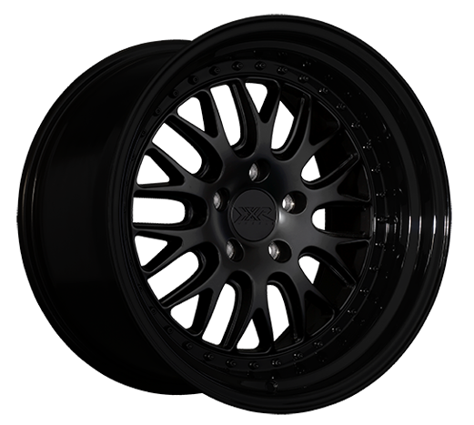 XXR 570 Wheel Flat Black / Gloss Black Lip 18x8.5 +35 5x100