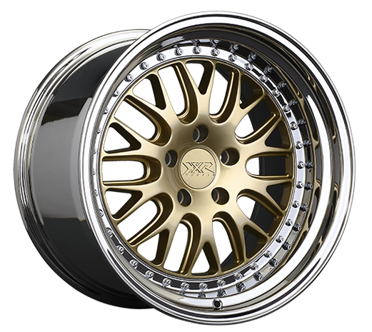 XXR 570 Wheel Hyper Gold / Platinum Lip 20x10.5 +40 5x120