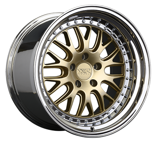 XXR 570 Wheel Hyper Gold / Platinum Lip 20x9 +35 5x120