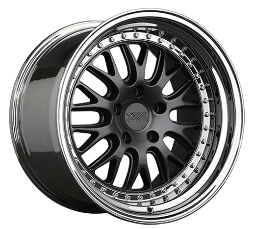 XXR 570 Wheel Graphite / Platinum Lip 20x9 +35 5x4.5