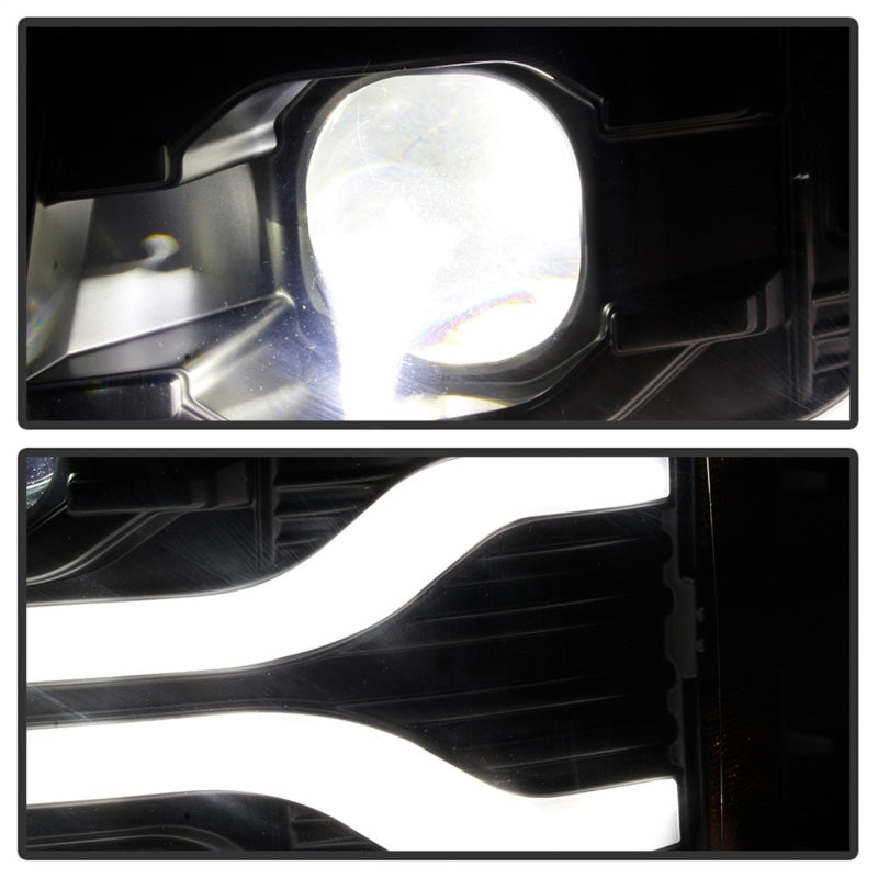 Spyder Chevy Silverado 1500 07-13/2500HD/3500HD 07-14 LED Black PRO-YD-CS07V3PL-BK 5087614