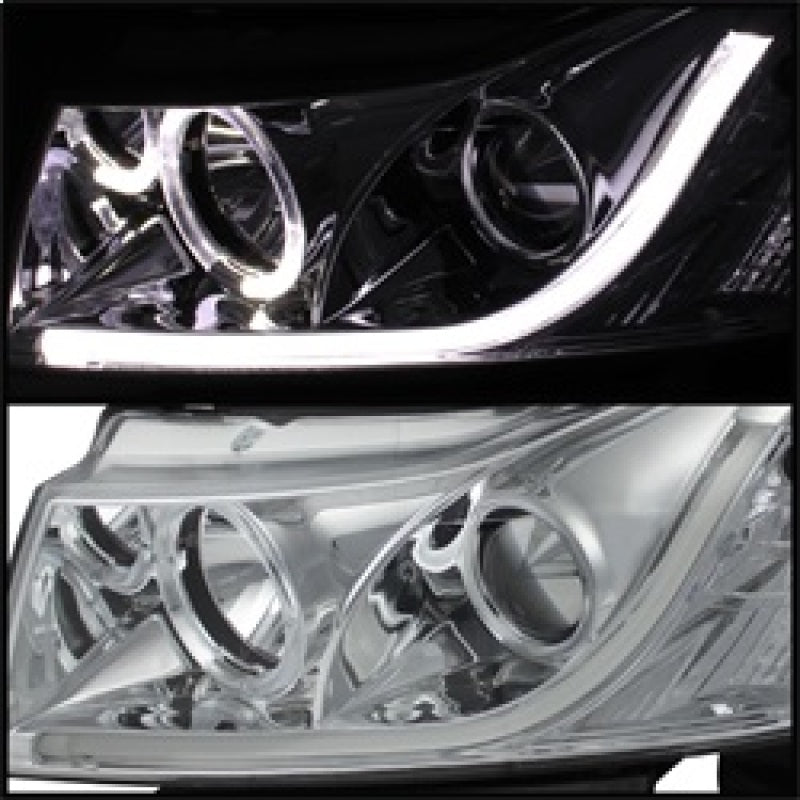 Spyder Chevy Cruze 11-14 Projector Headlights Light Tube DRL Chrm PRO-YD-CCRZ11-LTDRL-C 5074171