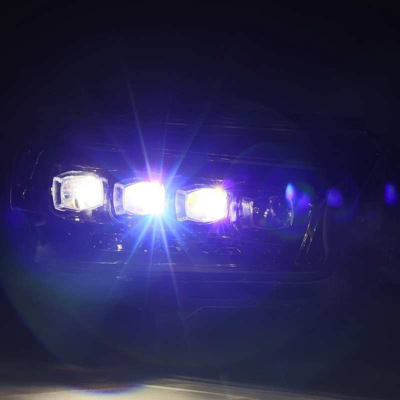 AlphaRex 10-13 Toyota 4Runner NOVA LED Proj Headlights Plank Style Alpha Black w/Seq Signal/DRL 880758 *Discontinued