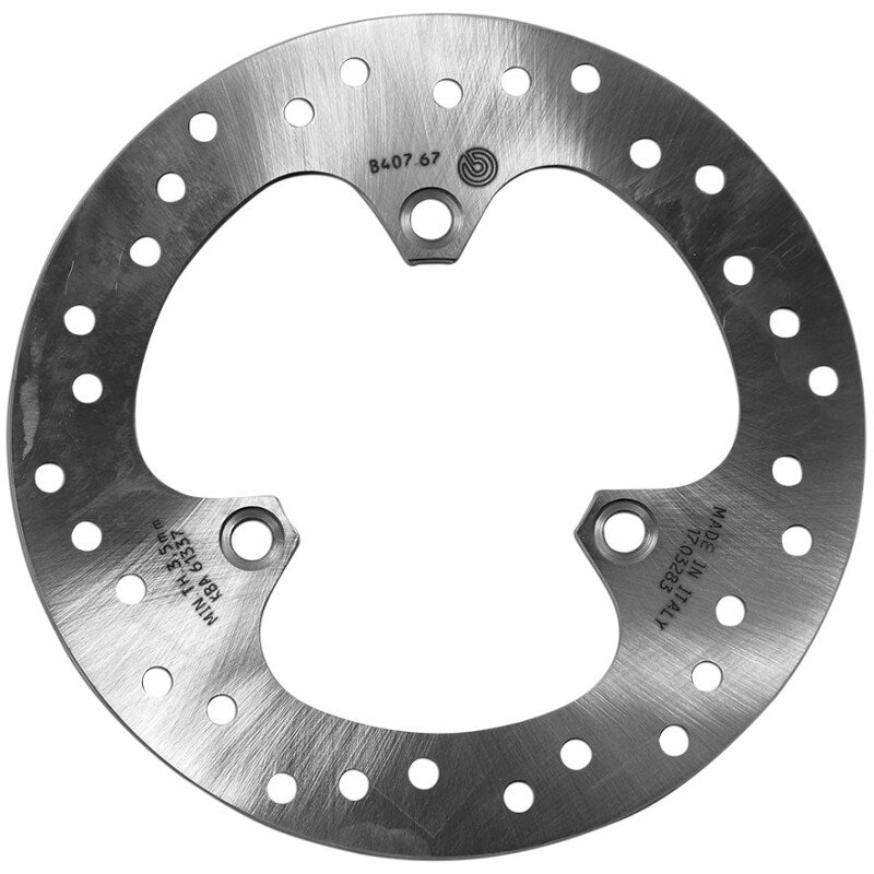 Brembo OE 96-03 Honda SH Fifty 50cc 220x4mm Brake Disc - Front Fixed 68B40767