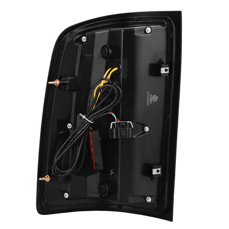 AlphaRex 07-13 GMC Sierra 1500/07-14 2500/3500HD (No Classic/Dually) Luxx-Series LED Tail Lights Blk 630060 *Discontinued