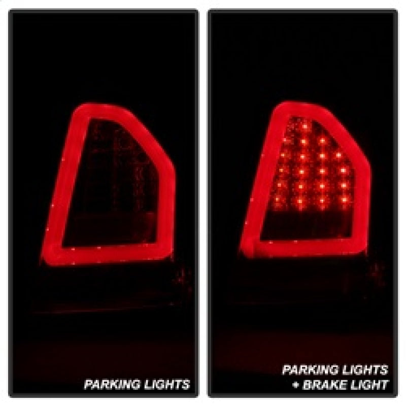 Spyder Chrysler 300C 05-07 V2 Light Bar LED Tail Lights - Smoke ALT-YD-C305V2-LED-SM 5083371