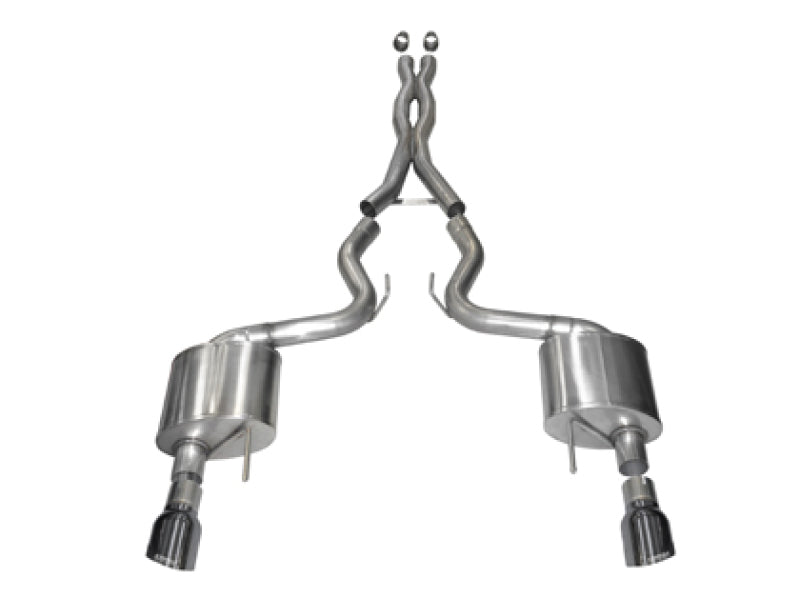 Corsa Performance Corsa 15-17 Ford Mustang GT Coupe 5.0L 3in Xtreme Cat-Back Exhaust