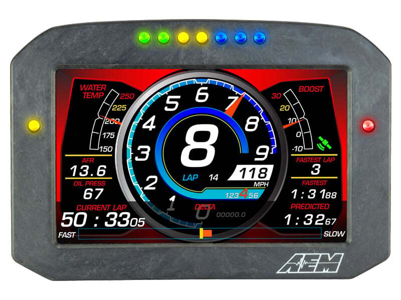 AEM Electronics Flat Panel Display Kit, CD-7 Carbon