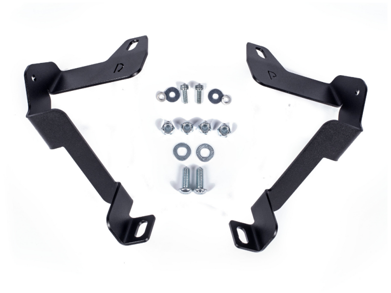 Cali Raised LED Cali Raised 14-21 Toyota Tundra 32In Lower Bumper Hidden Led Light Bar Brackets Kit - Brackets Only CR2348