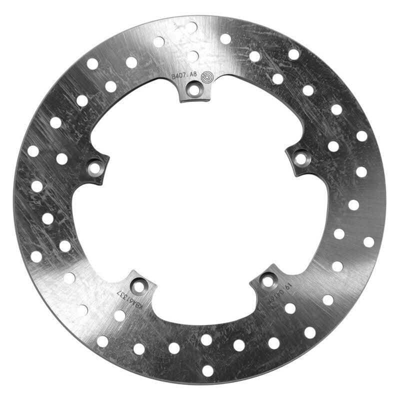 Brembo OE 06-08 Peugeot Satelis ABS 125cc 240x6mm Brake Disc - Rear Fixed 68B407A8