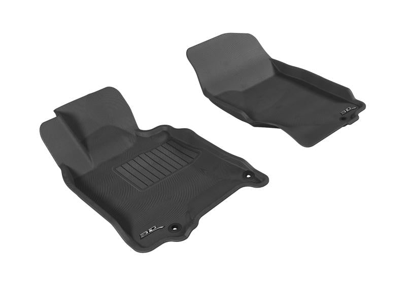 3D MAXpider 2007-2015 Infiniti Q40/Q60/G35/37 Kagu 1st Row Floormat - Gray L1IN00611501