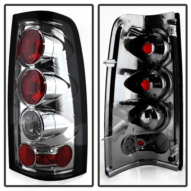 Spyder Chevy Silverado 1500 03-06 (Does Not Fit Stepside)Euro Style Tail Lights Chrm ALT-YD-CS03-C 5001702