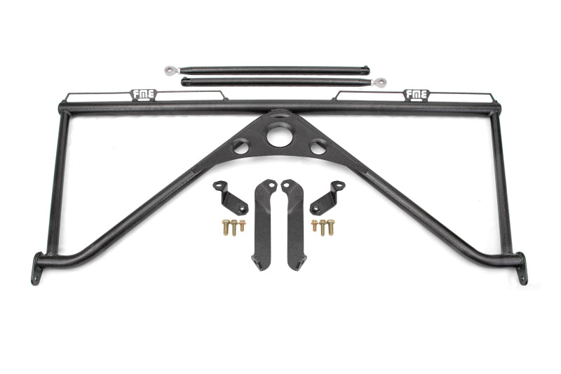 BMR Suspension 16-24 6th Gen Camaro Harness Bar - Black Hammertone HB360H