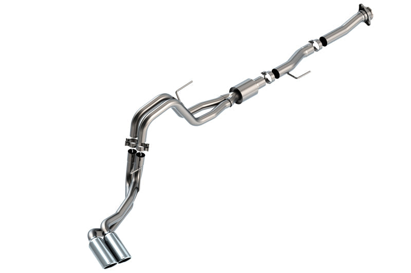 Borla F-150 2021 5.0L 2dr RC SB (122.8 WB) XL/XLT 3/2.25 DSE Cat-Back ATAK Chrome Tips 140877