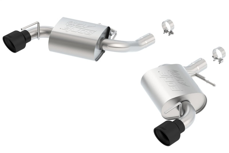 Borla 2016 Chevy Camaro SS V8 AT/MT ATAK Rear Section Exhaust w/o NPP Valves Ceramic Black 11923CB