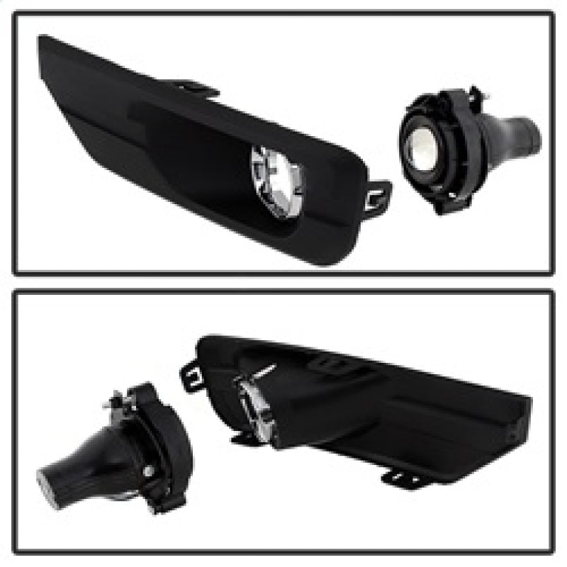Spyder GMC Acadia 2013-2015 OEM Fog Light W/Universal Switch- Clear FL-GAC2013-C 5080318
