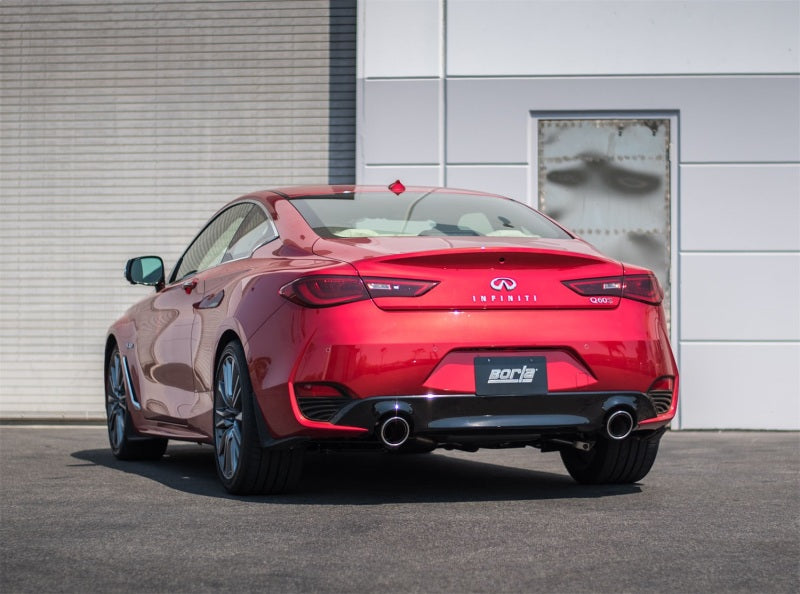 Borla 2017 Infiniti Q60S 3.0T V6 S Type Catback Exhaust 140703