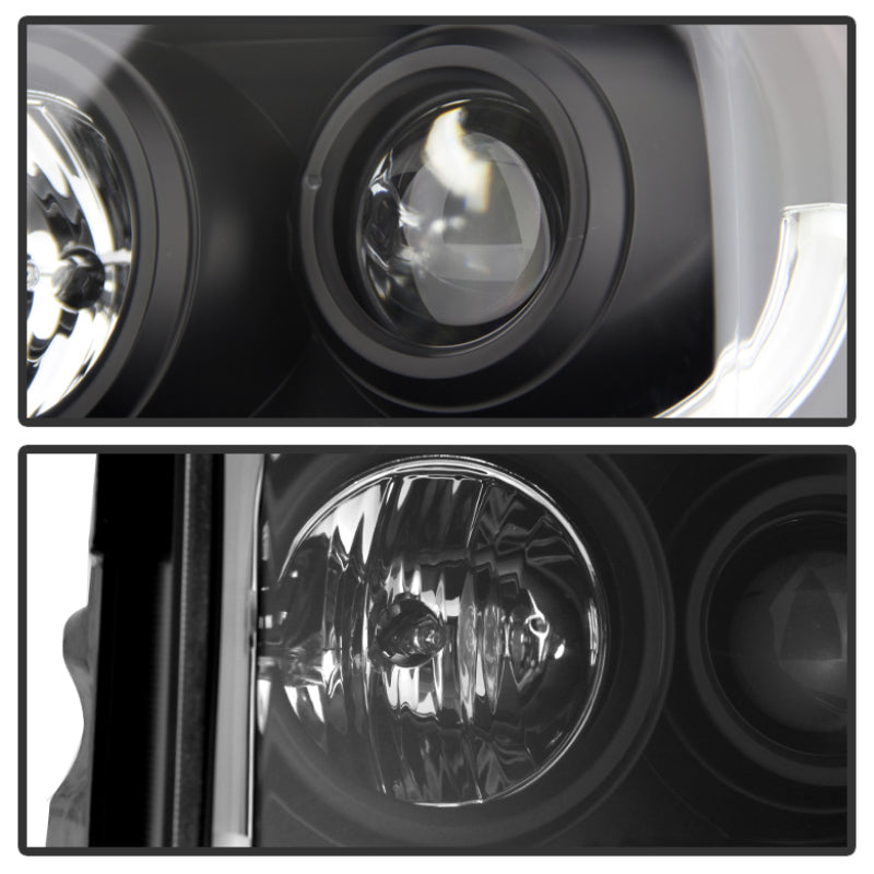 Spyder Ford Expedition 07-13 Projector Headlights Light Tube DRL Blk PRO-YD-FE07-LTDRL-BK 5079503