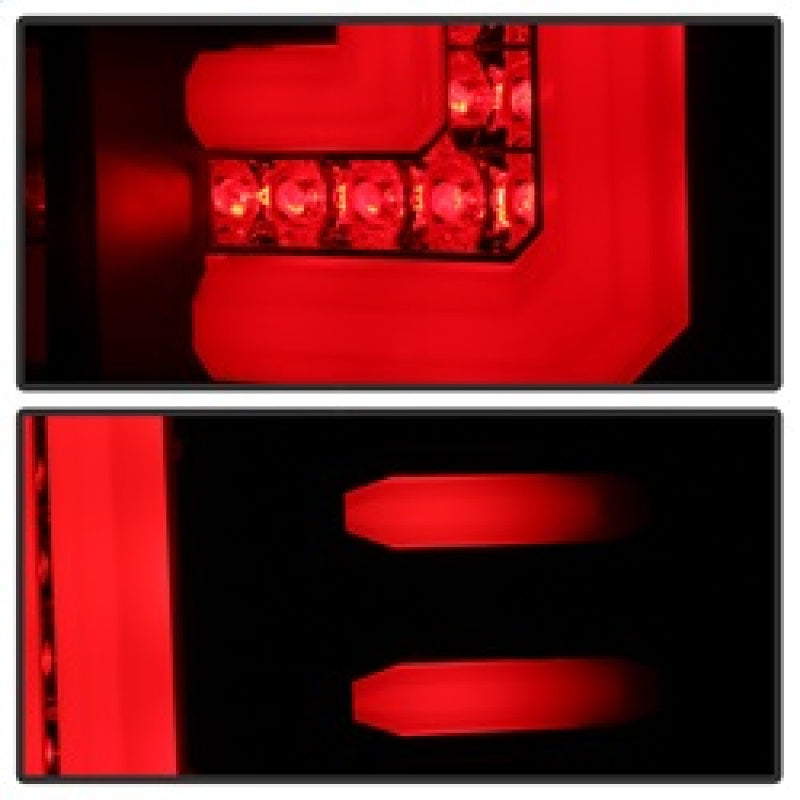 Spyder GMC Sierra 2016-2017 Light Bar LED Tail Lights - Black Smoke ALT-YD-GS16-LED-BSM 5083784