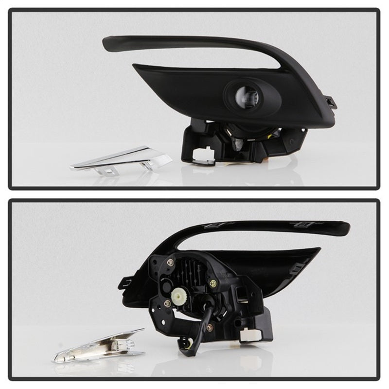 Spyder 17-18 Mazda 3 OEM Style Full LED Fog Light w/Switch - Clear (FL-MM32017-LED-C) 9043192