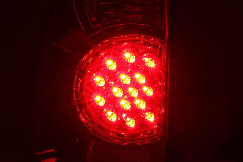 Anzo 2005-2015 Toyota Tacoma LED Tail lights Smoke