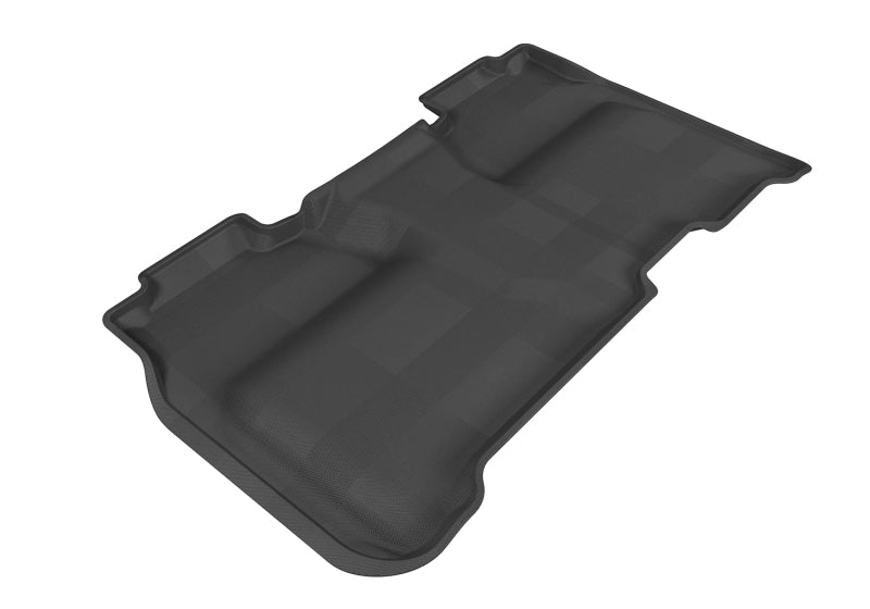 3D MAXpider 2014-2019 Chevrolet Silverado Crew Cab Kagu 2nd Row Floormats - Gray L1CH04021501