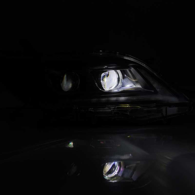 AlphaRex 11-21 Toyota Sienna PRO-Series Proj Headlights Plank Style Black w/Seq Signal/DRL 880764 *Discontinued