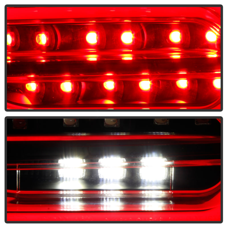 Spyder Chevy Camaro 16-18 (Do Not Fit Halogen Model) LED Tail Lights Black ALT-YD-CCAM16LED-SEQ-BK 5087232