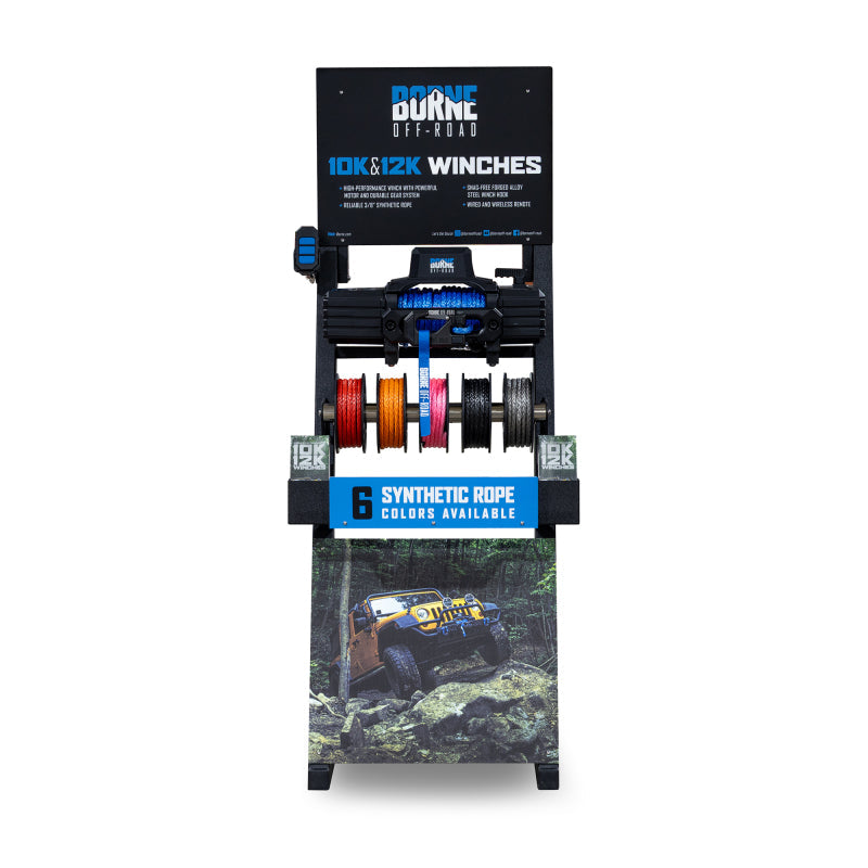 Borne Off-Road 10K/12K Winch POP Display brnBNWN-POP