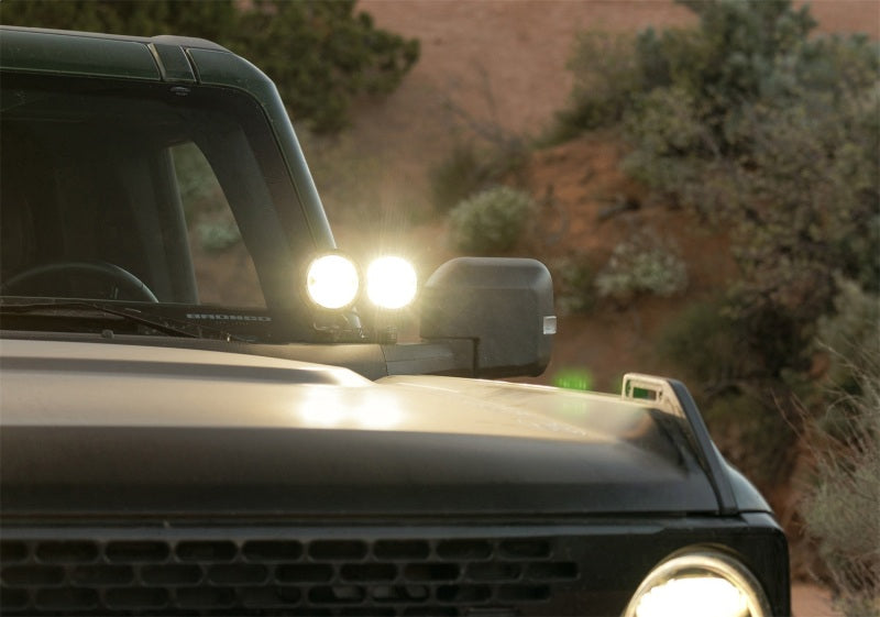 Ford Racing Bronco Dual Mounted Mirror Off-Road Lights M-15200K-BDML