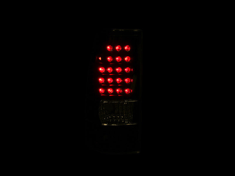 Anzo 1999-2007 Chevrolet Silverado 1500 LED Taillights Black