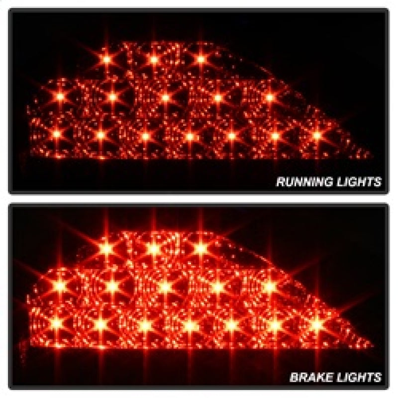 Spyder 99-05 Pontiac Grand Am LED Tail Lights - Black Smoke 5084309