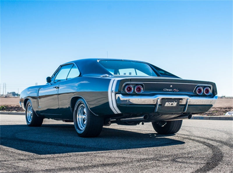 Borla CrateMuffler Big Block Chrysler/Dodge/Plymouth (Mopar) Offset/Offset 14inx4.35inx9in Muffler 400940