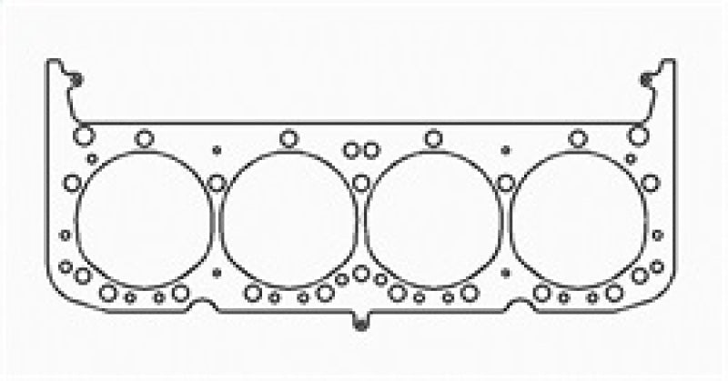 Cometic Gasket Cometic Chevy Gen1 Small Block V8 .036in MLS Cyl Head Gasket-4.135in Bore-With Edelbrock RPM Heads C5274-036