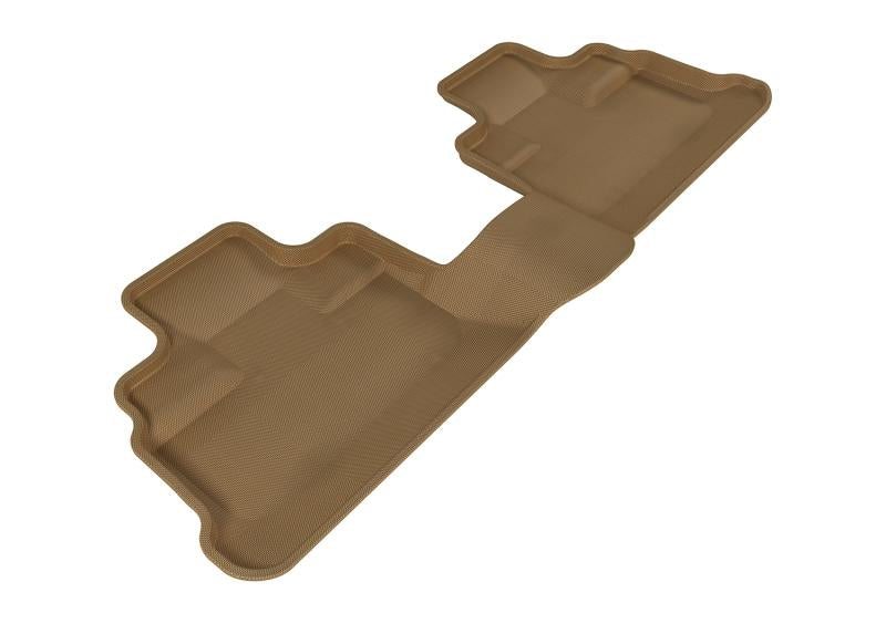 3D MAXpider 2007-2013 Jeep Wrangler JK Unlimited Kagu 2nd Row Floormats - Tan L1JP00321502