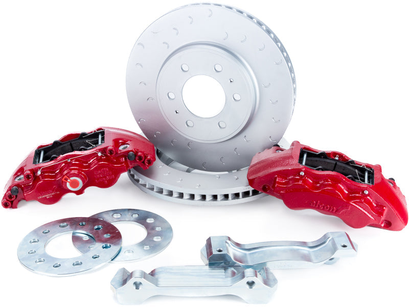 Alcon 2010+ Ford F-150 347x36mm Rotors 6-Piston Red Front Brake Kit *Requires alcAC011507NANA BKF1559BE11