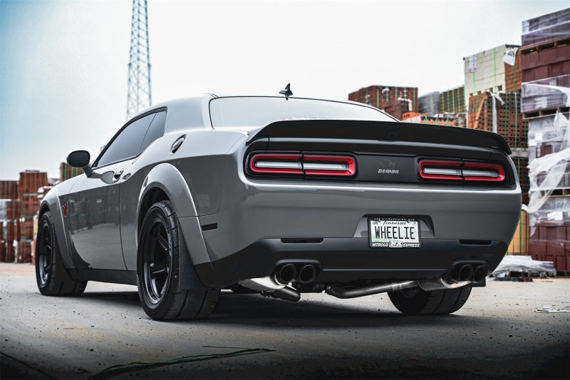 Corsa 15-21 Challenger SRT/Hellcat/Demon/Redeye 2.75in Valved CB DR Exit w/ Twin 3.5in Pol Pro Tips 21070