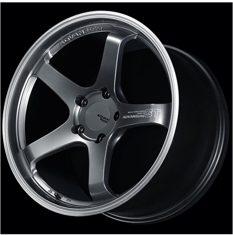 Advan GT 19X9.5 +45 CL-CL Racing Titanium Black Wheel YAQ9J45ITBP